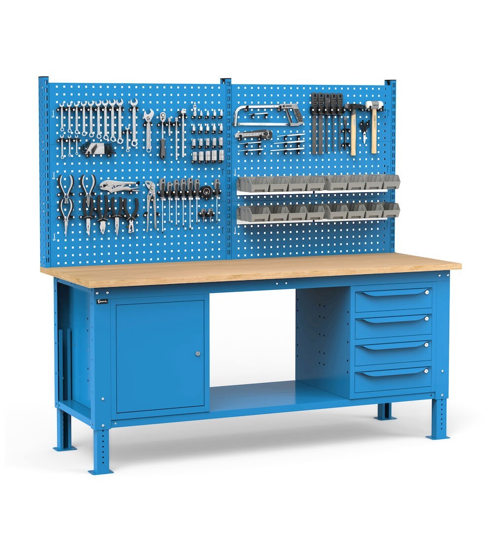 Banco Regolabile Completo WORK2038, 200cm