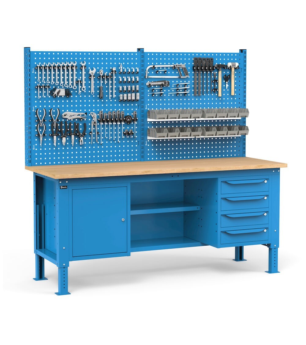 Banco Regolabile Completo WORK2039, 200cm