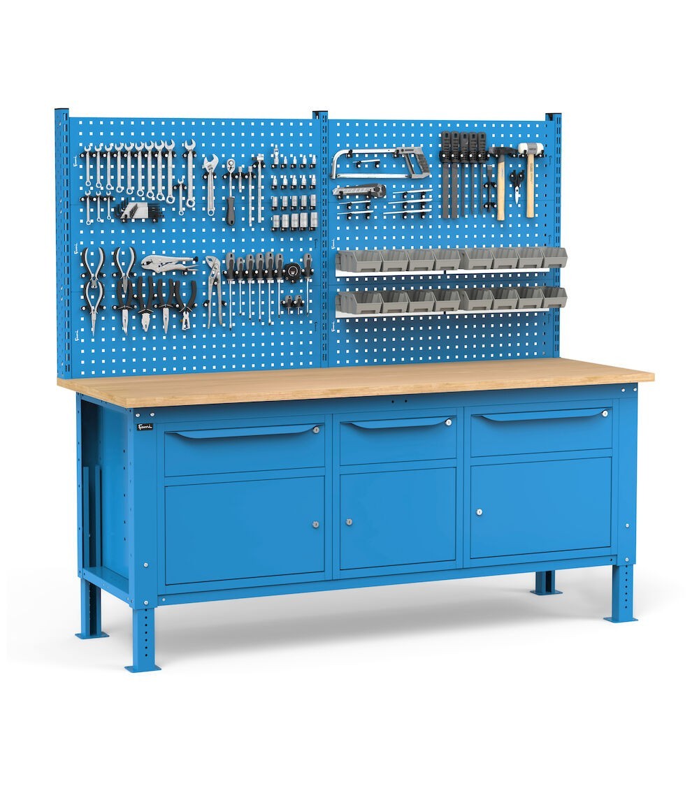 Banco Regolabile Completo WORK2040, 200cm