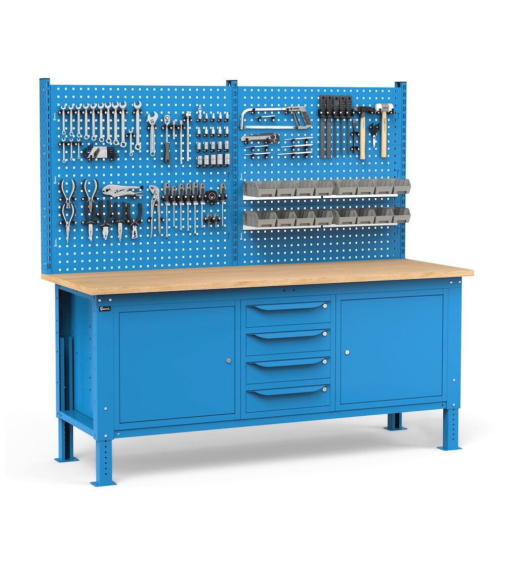 Banco Regolabile Completo WORK2041, 200cm