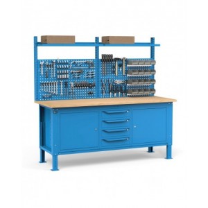 Banco Regolabile Completo WORK2041, 200cm