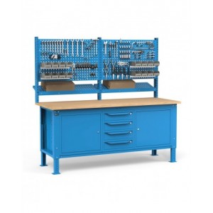 Banco Regolabile Completo WORK2041, 200cm