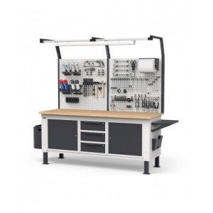 Banco Regolabile Completo WORK2043, 200cm