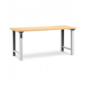 Banco professionale, 200 cm, grigio e antracite