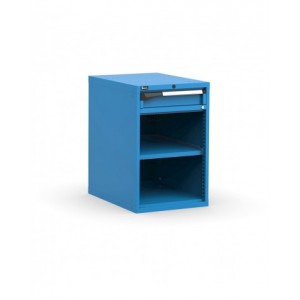 Armadio con 1 cassetto 1x100 1xPR, L561 x P726 x H850 mm