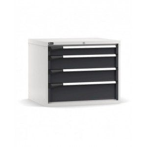 Armadio con 4 cassetti 1x100 2x150 1x200, L867 x P726 x H700 mm