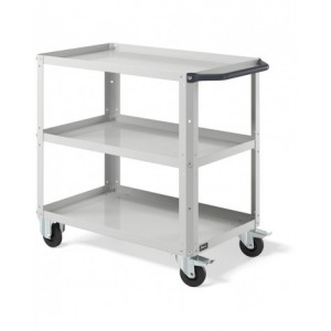 Carrello Clever Small con piano in acciaio aggiuntivo CLEVER0905