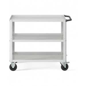 Carrello Clever Large con piano in acciaio aggiuntivo CLEVER1005