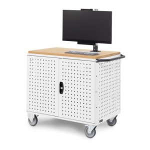 Carrello Clever Large CLEVER1031 con piastra porta monitor VESA