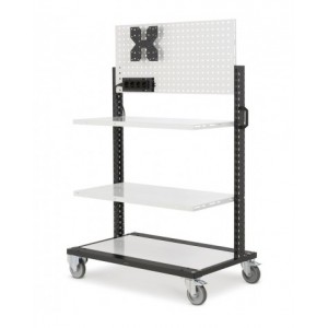 Carrello scaffale componibile