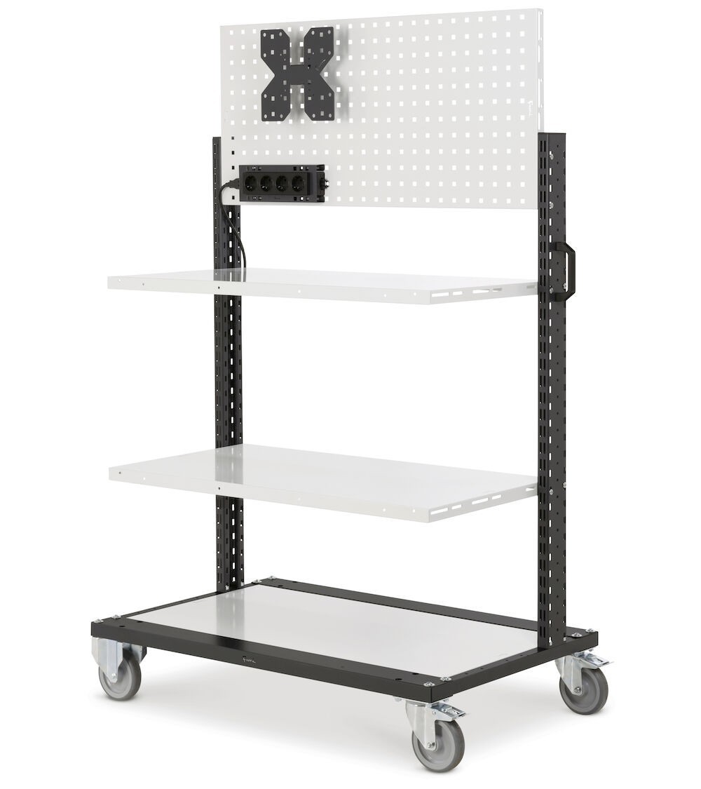 Carrello scaffale componibile