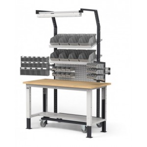 Carrello lean production, L 2513 mm BINCART1014