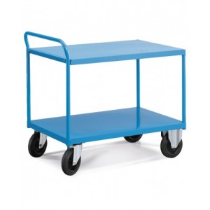 Carrello con pianale, ripiano e manico Combi