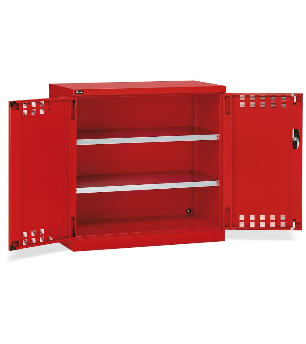 Armadio con ante a battente fessurate, L1023 x P555 x H1000 mm, PERFOM12021