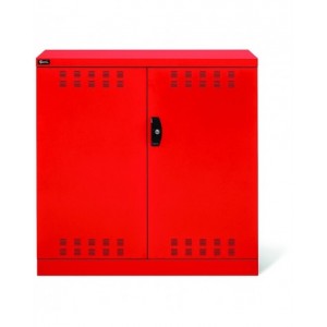 Armadio con ante a battente fessurate, L1023 x P555 x H1000 mm, PERFOM12021