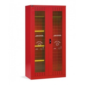 Armadio di sicurezza DPI e attrezzature antincendio, L1023 x P555 x H2000 mm, PERFOM14033