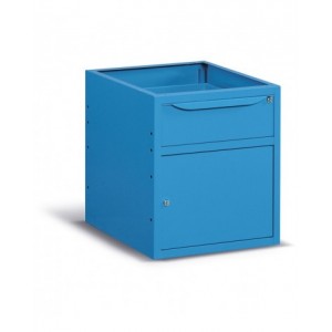 Cassettiera con 1 cassetto e 1 anta, 50cm