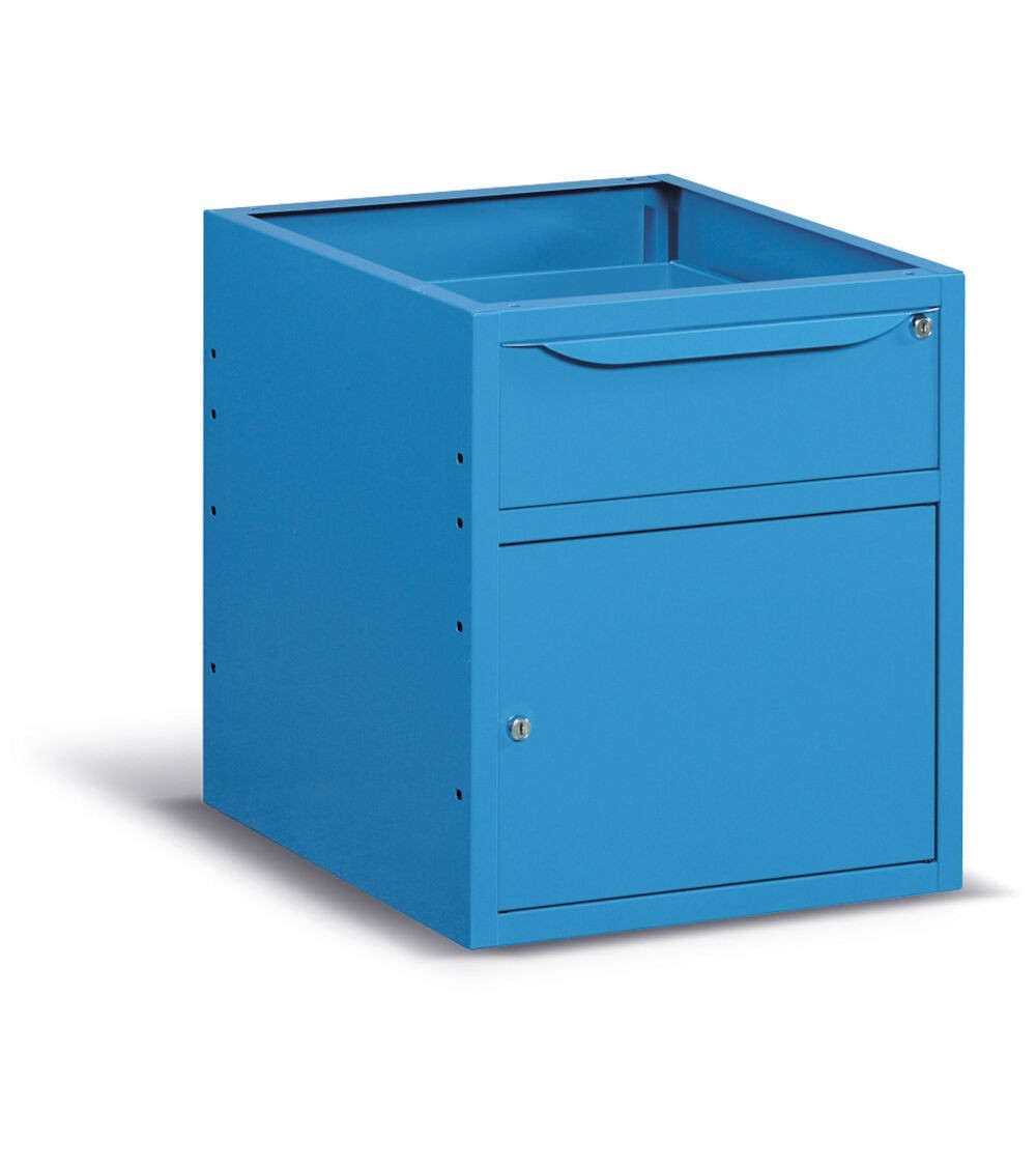 Cassettiera con 1 cassetto e 1 anta, 50cm