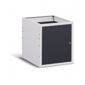 Cassettiera con anta e piano regolabile, 50 cm