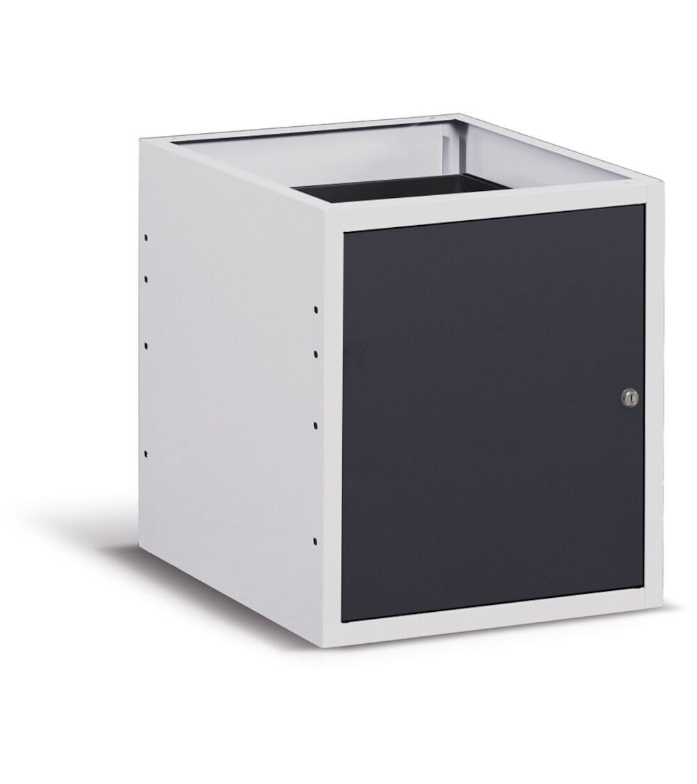 Cassettiera con anta e piano regolabile, 50 cm