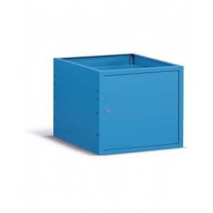 Cassettiera con anta e piano regolabile, 63cm