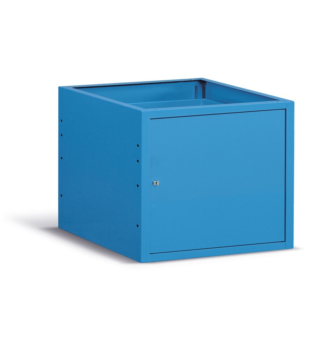 Cassettiera con anta e piano regolabile, 63cm