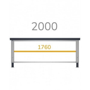 Piano aggiuntivo per banchi Work, 1760x600x35 mm