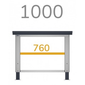 Semipiano per banchi, 760x300x35 mm