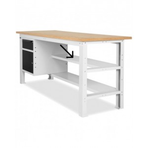 Semipiano per banchi, 760x300x35 mm
