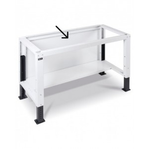 Chiusura posteriore per banchi Work, 1325x48x665 mm