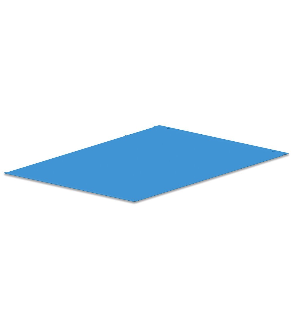 Fondo di chiusura per cassettiera con larghezza 494 mm