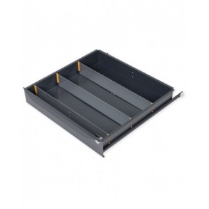 Divisori trasversali per cassetti con L 629 e H frontale 105-150 mm