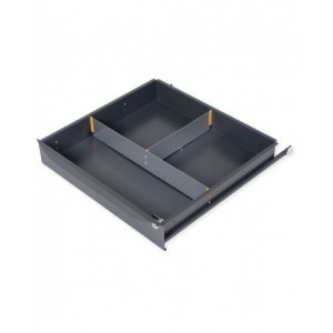 Divisori trasversali e longitudinali per cassetti con L 629 e H frontale 105-150 mm