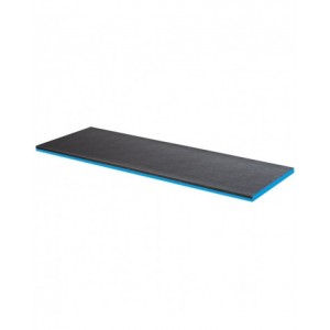 Copertura in acciaio gommato per piani in acciaio, 1500x702x27 mm