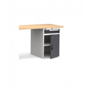 Porta interna destra H600 mm con maniglia Dark Grey, L503 x P34 x H600 mm