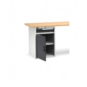 Porta interna sinistra H600 mm con maniglia Dark Grey, L503 x P34 x H600 mm