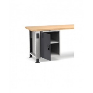 Porta interna sinistra H600 mm con maniglia Dark Grey, L503 x P34 x H600 mm