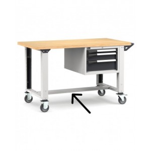 Traverso di collegamento, L1261 x P115 x H38 mm