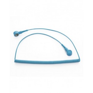 Cavetto a spirale con bottone