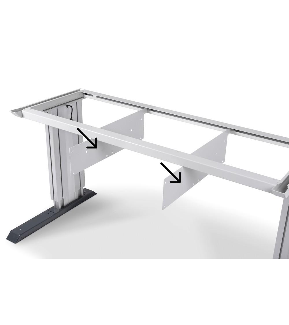 Coppia supporti per armadio a cassetti