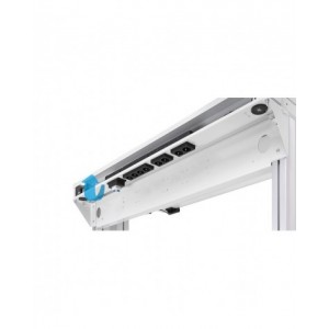 Telaio porta prese aggiuntivo per banco Dynamic L 1500 mm