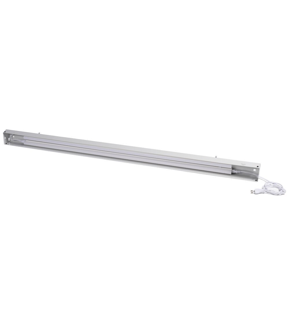 Lampada con due luci Led, 1500x166x69 mm