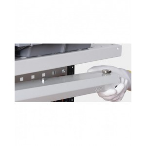 Lampada con due luci Led, 1500x166x69 mm