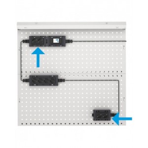 Supporto multipresa 2 posti