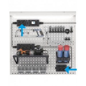 Presa Schuko multipla a 2 scomparti