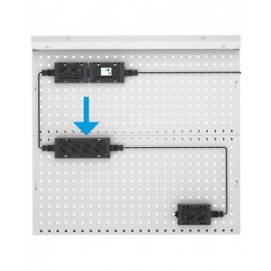 Multipresa Schuko a 4 scomparti