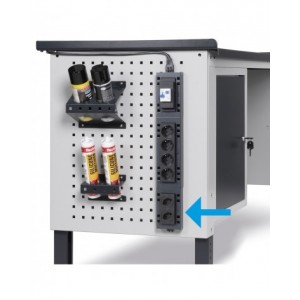 Multipresa Schuko a 4 scomparti