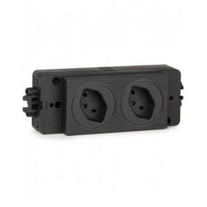 Presa multipla Svizzera a 2 scomparti