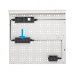 Multipresa Inglese a 4 scomparti