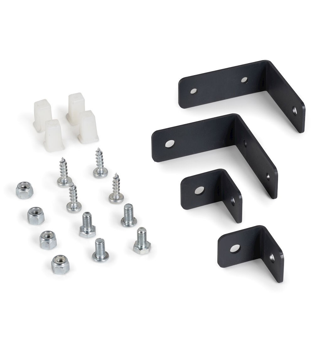 Kit staffe di fissaggio per lampada